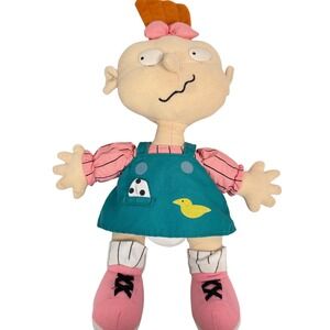RUGRATS Nickelodeon Vintage 1997 Lil Twin Plush Doll 90s Nicktoon Toy Cute 14"